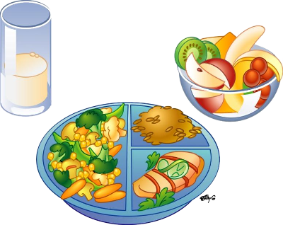 Image de repas equilibré